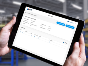 Mockup Zusatzmodul Wareneingangsprüfung Neu S